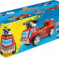 Toyrific Kids Electric Ride On Fire Engine Car with Bubble Gun, Lights and Sounds - Image 4