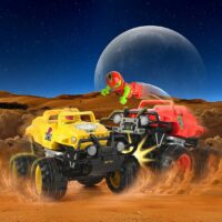 Toyrific Monster Smash Ups Rechargeable Remote Control RC Race Truck, Yellow - Raptor - Image 4