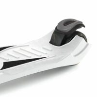 Xootz Kids Folding Tri Scooter with LED Wheels and Adjustable Handlebar - White - Image 3