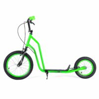 Xootz Kids Steel BMX Scooter w/ Calliper Brakes, 16" Wheels - Green - Image 2