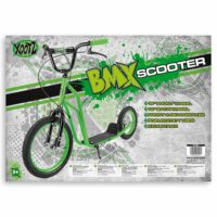 Xootz Kids Steel BMX Scooter w/ Calliper Brakes, 16" Wheels - Green - Image 4