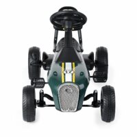 Xootz Retro Racer Kids Go Kart Racing Ride On, Green - Image 3
