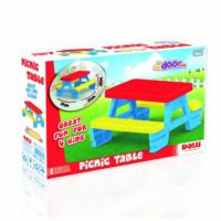 Dolu Toddlers Kids Picnic Table For 4, Indoor Outdoor - 2 Years + - Image 4