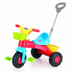 Dolu Toddler Kids My First Trike with Parent Handle, Multicolour - 2 Years +