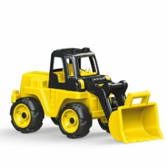 Dolu Giant Loader Construction Toy Truck with Excavator Sit On Ride On, Yellow - 3 Years+