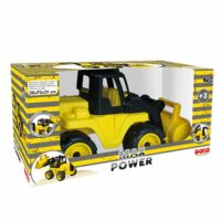 Dolu Giant Loader Construction Toy Truck with Excavator Sit On Ride On, Yellow - 3 Years+ - Image 2