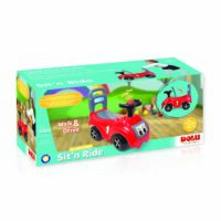 Dolu Toddler Kids Sit N Ride Toy Car, Red - 1 Year+ - Image 4