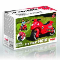 IMPERFECT Dolu Toddler Kids My First Moto Ride On Motorcycle, Red - 2 Years+ - Image 4