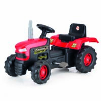 Dolu Kids Tractor Pedal Operated Ride On Truck, Red - 3 Years+ - Image 2