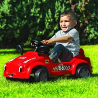 Dolu Toddler Kids Smart Car Pedal Operated Ride On Car, Red - 3 Years+ - Image 3