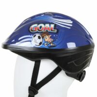 Bumper Goal Kids Boys Bike Safety Helmet with Cooling Vents - Blue - Image 2