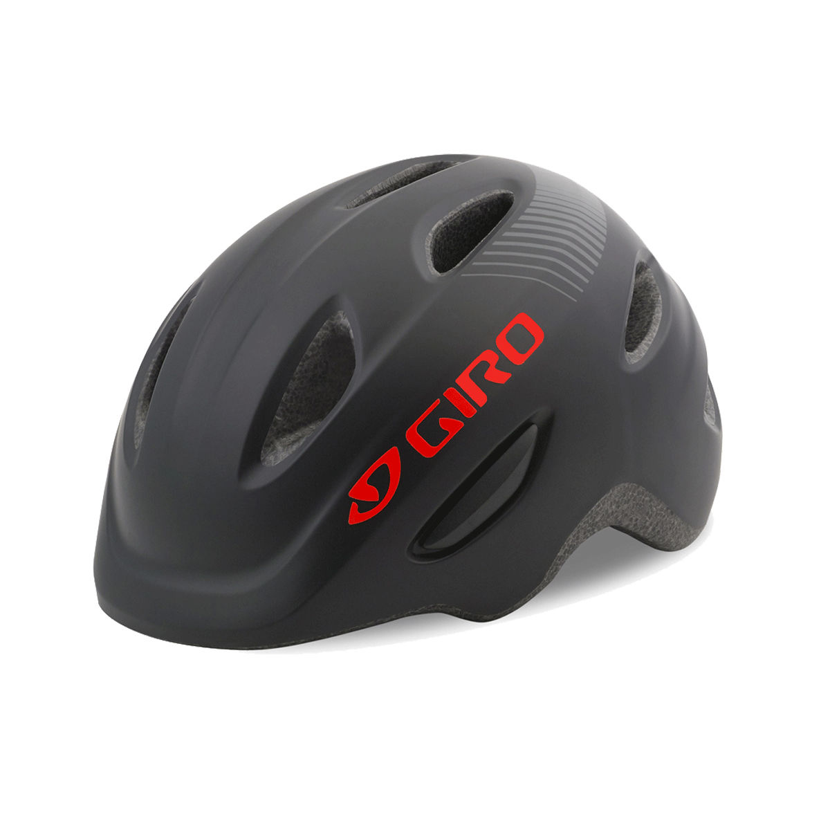Giro Scamp Youth Junior Bike Safety Helmet 8 Vents - Matt Black