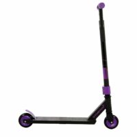 Stunted XLS Junior Kids Stunt Scooter, Alloy Deck - Purple - Image 2