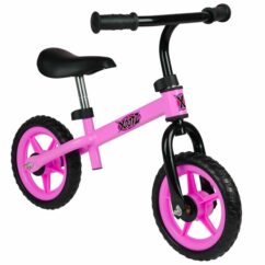 Xootz 2018 Girls Toddler Kids Training Balance Bike - 10" EVA Wheels, Pink