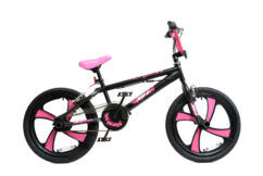 Imperfect XN-6-20 BMX Bike Girls Freestyle BMX - 20" MAG Wheel Gyro Black/Pink