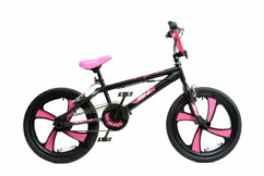 Imperfect XN-6-20 BMX Bike Girls Freestyle BMX - 20" MAG Wheel Gyro Black/Pink
