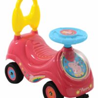 Peppa Pig Kids Toddlers Girls My First Ride-On Car - Pink - Image 2