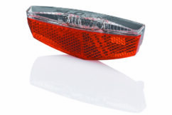 XLC Rear Carrier Taillight CLR17 2 LED Bike Light with Z-Reflector