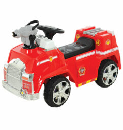 Paw Patrol Marshall's Kids Bubble Blowin' Fire Truck Ride On - 6V Battery Powered