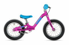Cuda New Runner Girls Alloy Training Balance Bike, Pink/Blue - 12" Wheel
