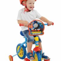 Thomas & Friends 2-in-1 Convertible Kids Training Balance Bike - 10" Wheels - Image 7