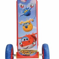 Super Wings Toddlers Kids My First Tri Push Kick Scooter Ride On - Red/Blue - Image 3