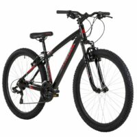 Freespirit Tread Mens Alloy Mountain Bike, 18 Speed, 27.5" Wheel - Black/Red - Image 2
