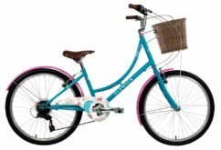 Elswick Eternity 24" Kids Girls Bike - Blue/Pink