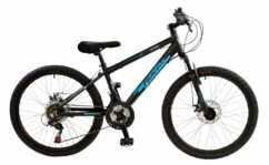 Falcon Nitro 24" Boys Hardtail Mountain Bike - Black/Blue