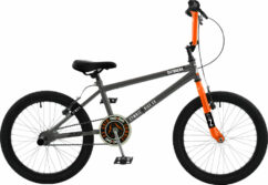 Zombie Outbreak Kids 20" BMX Bike - Dark Grey/Orange