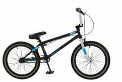 Zombie Infest 20" Kids BMX Bike - Black/Blue/Silver