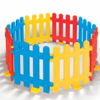 Dolu Kids Garden Play Fence Multi Colour Indoor Outdoor - Image 2