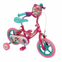 Disney Princess My First Bike 12" Girls Bicycle w/ Stabilisers - Pink