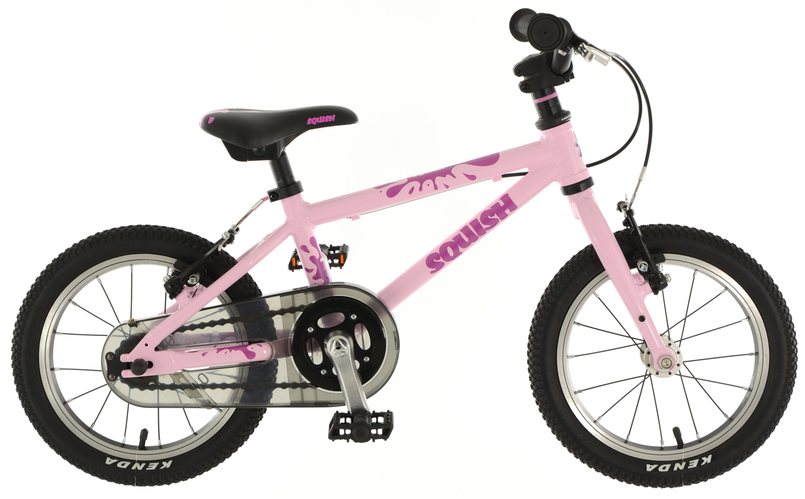 Squish Alloy Kids Bike 8" Frame 14" Wheel - Pink