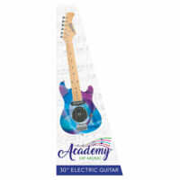 Academy of Music Kids Electric Guitar with Speaker, 30" - Purple Swirls - Image 2