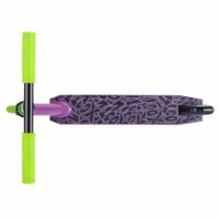 Xootz Junior Kids Alloy In-Line Stunt Scooter - Toxic Purple - Image 2