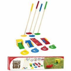 Garden Games Crazy Golf Junior Outdoor Ball Game Play Set