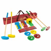 Garden Games Crazy Golf Junior Outdoor Ball Game Play Set - Image 2