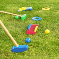 Garden Games Crazy Golf Junior Outdoor Ball Game Play Set - Image 4