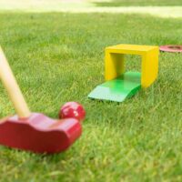 Garden Games Crazy Golf Junior Outdoor Ball Game Play Set - Image 5