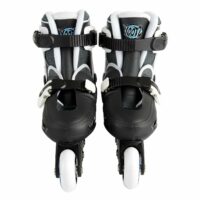 Xootz Kids Junior Inline Roller Skates Shoes, Black - 1 to 4 - Image 4