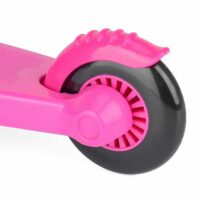 Xootz Kids Alloy Tilt Turn Mini Tri Scooter - Pink - Image 4