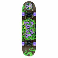 Xootz Kids Double Kick Skateboard, 31" - Tentacle