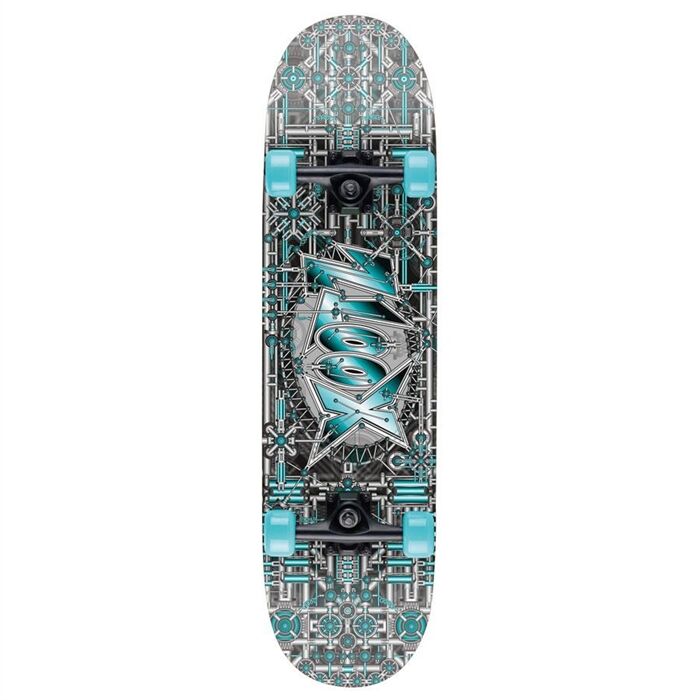 Xootz Kids Double Kick Skateboard, 31" - Industrial
