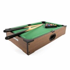 Power Play Kids Pool Billiard Snooker Indoor Table Top Game - 20"