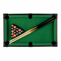 Power Play Kids Pool Billiard Snooker Indoor Table Top Game - 20" - Image 2