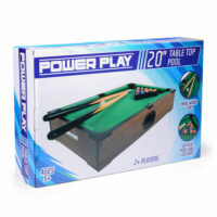 Power Play Kids Pool Billiard Snooker Indoor Table Top Game - 20" - Image 7