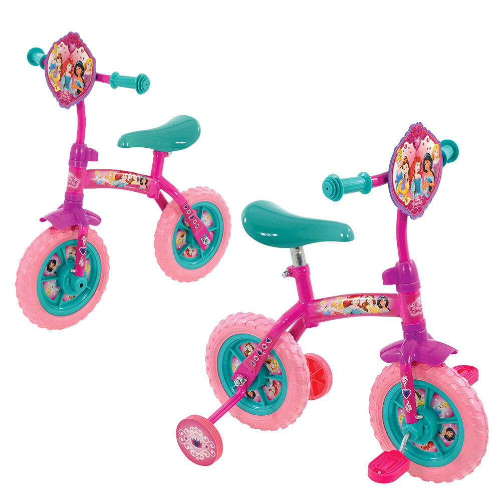 Disney Princess 2-In-1 10" Training Balance Bike - Pink