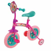 Disney Princess 2-In-1 10" Training Balance Bike - Pink - Image 5