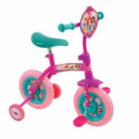 Disney Princess 2-In-1 10" Training Balance Bike - Pink - Image 6